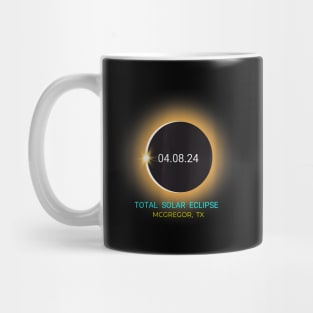 Mcgregor Tx Total Solar Eclipse 040824 Texas Mug